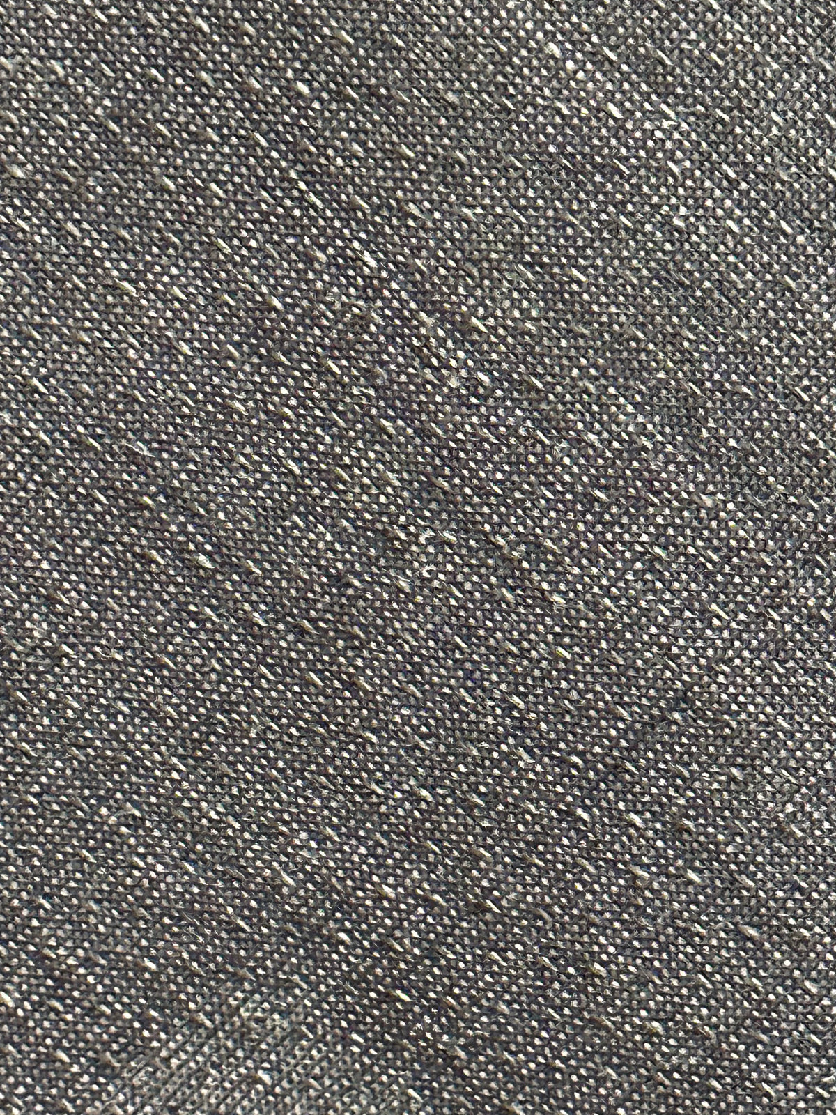 Vanda Fine Clothing - Grey Melange Dots in Wool Tie